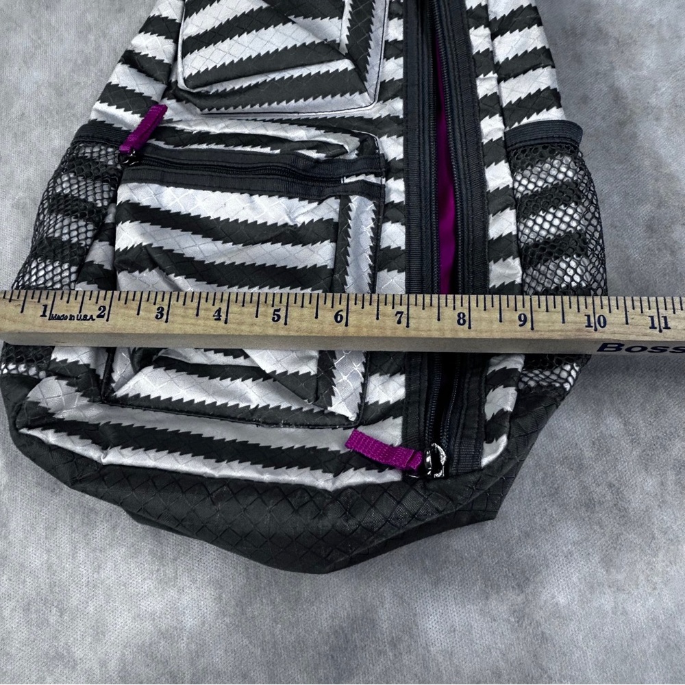 Thirty-One Striped Backpack - Picture 4 of 8